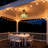 5-Light Inverted Stained Glass Pendant Light