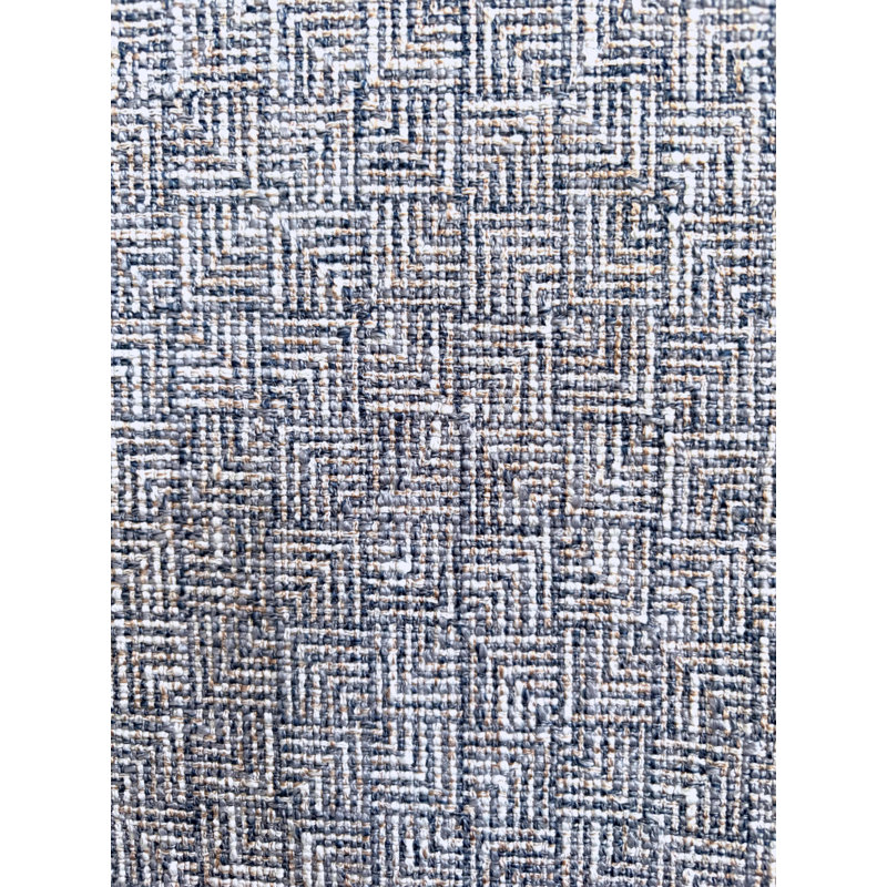 Cubic - Rattan, Brown/Blue