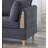 Upholstered L-Shaped Sectional Reversible