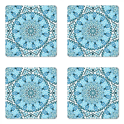 Square 4 Piece Coaster Set
