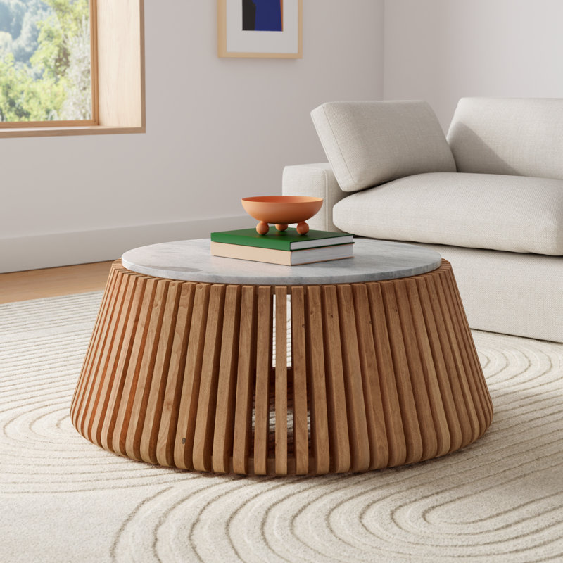 Beckton Marble Top Coffee Table
