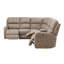 Canapé modulaire inclinable Brette Mocha