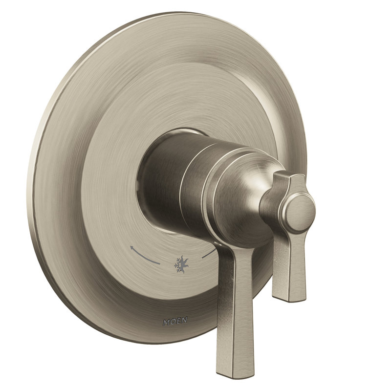 Flara M-CORE 4-Series Valve Trim , Valve Required, Brushed Nickel