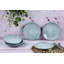 Teller CLOUD 21,5cm - 6er-Set - Sturmgrau
