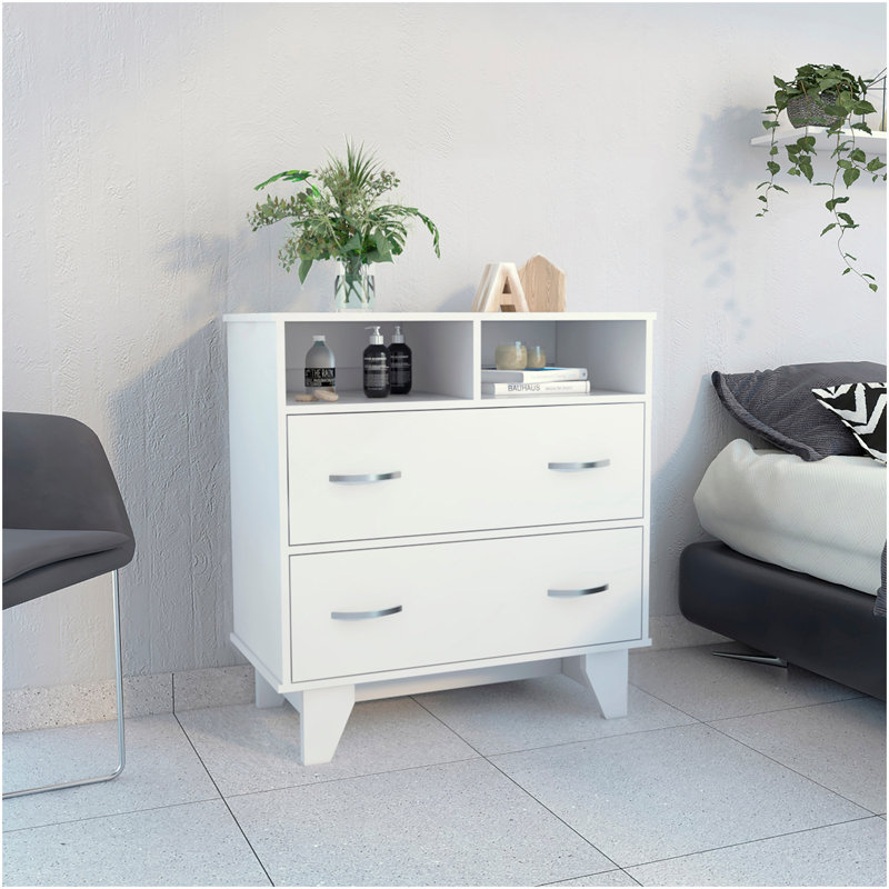 Commode 2 tiroirs Aaron