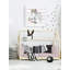 Knute Rainbow Unicorn V, impression sur bois blanc-884686918