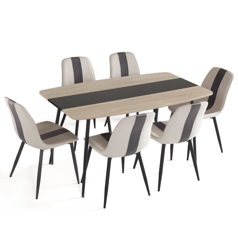 Arocha 6 - Person Dining Set