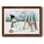 «Snow Friends», reproduction sur toile encadrée-96273033-96273034