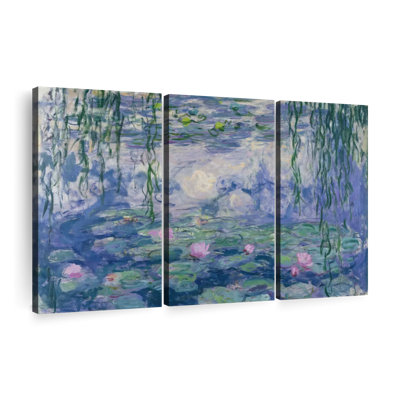 «Water Lilies V Wall Art» sur toile