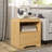Nightstand Set Of 2, Bedside Table With Drawer Storage And Open Compartment, Nightstands End Table 22" Large Curved Edge Design Night Stands For Bedroom Living Room Sofa Office-1774402805