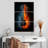 Abarca Flaming Guitar-108548095