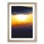 Sunset Through the Clouds in Abstract - Picture Frame Graphic Art Print-55724584-55724583