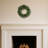 Mixed Pine and Pinecone Christmas Wreath with Clear LED Lights