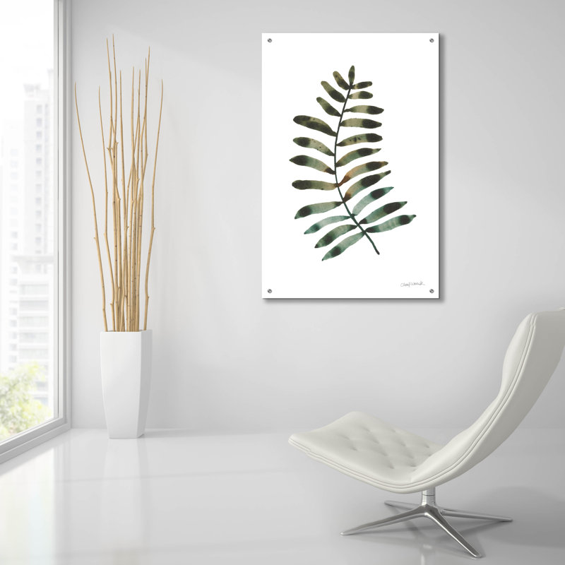 Art mural en verre profond 2 pi par Cheryl Warrick, H 36 po x l 24 po x P 0,2 po