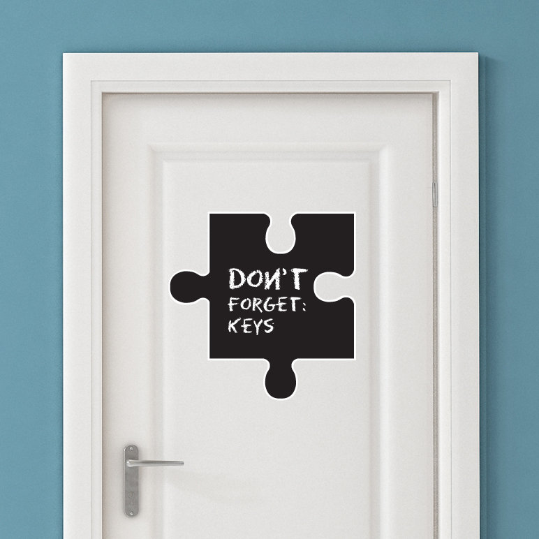 Abstract Non-Wall Damaging Chalkboard Decals