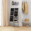 Glass Jewellery Chest with Mirror-104142831