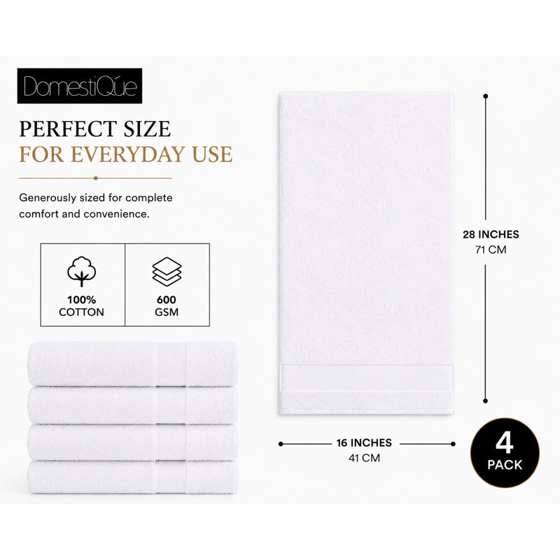 Ensemble de serviettes essuie-mains Domestique