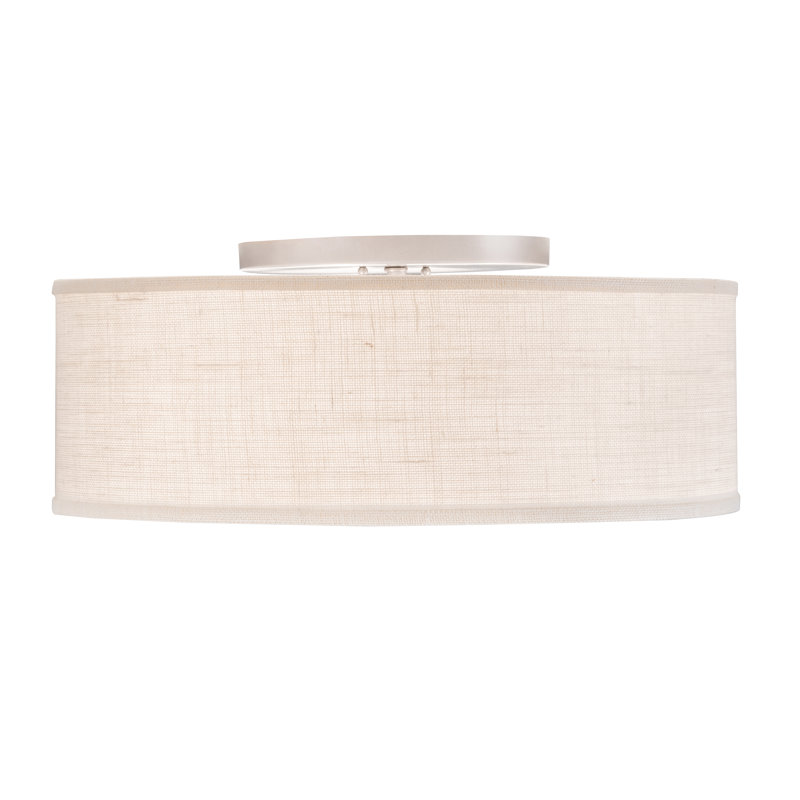 Zionsville 3 - Light Flush Mount, 9" H x 24" W x 24" D