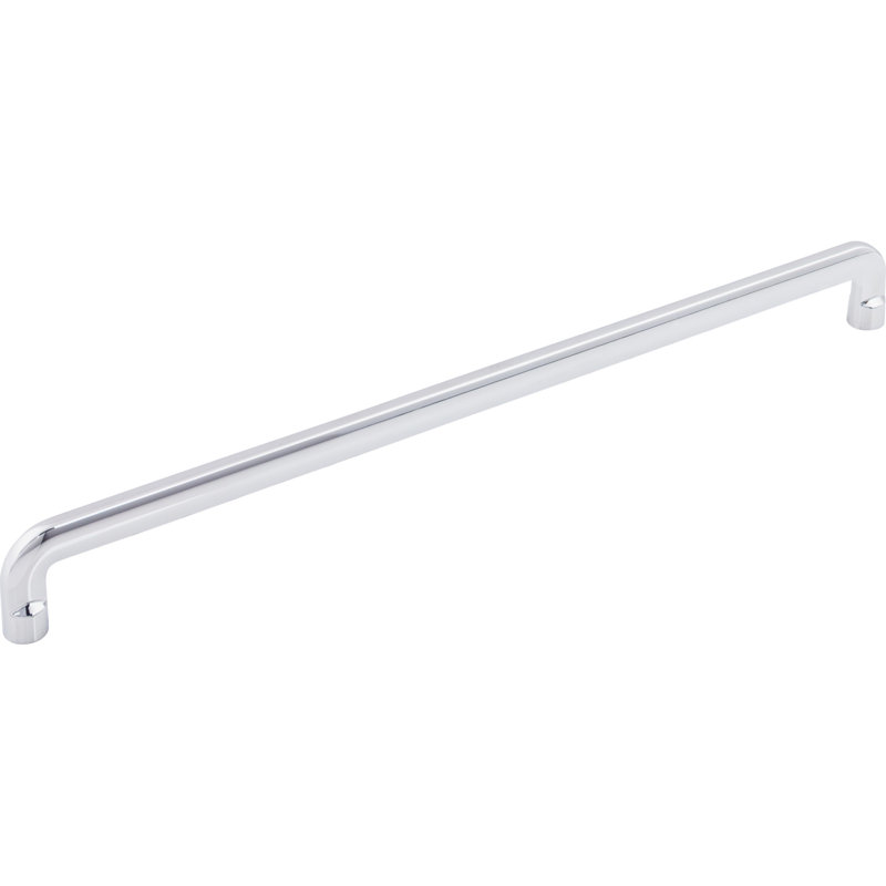 Hartridge Bar pull, Polished Chrome, 12" Center to Center