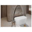 Baignoire autoportante en acrylique de 59 pouces, baignoire ovale blanc brillant avec certification cUPC