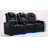 Mixell Leather Home Theater Seating with Cup Holder-517375219