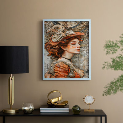 Reproduction encadrée WOMEN Series cmxxxvi - bois massif