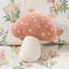 Édredon double / grand, champignon coloré, édredon en tissu, champignon et floral,