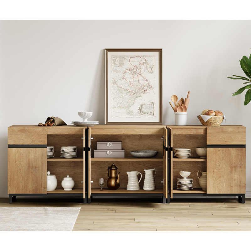 Aadam 94.5'' Sideboard, Oak