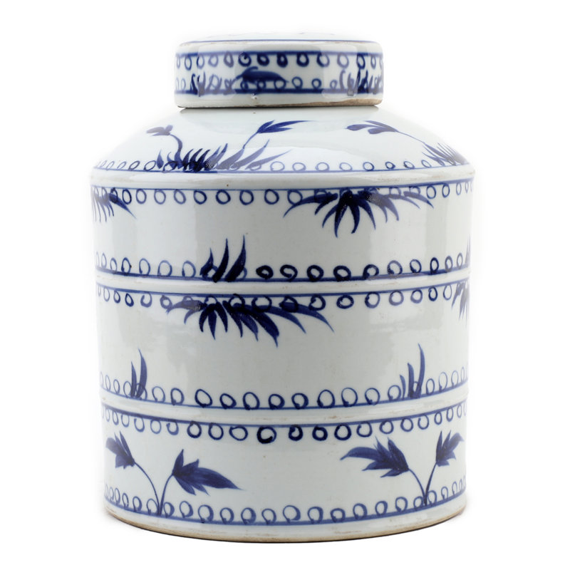 Pot en porcelaine gingembre fabriqué à la main
