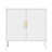 Metal File Cabinet In White Color, 2 Adjustable Shelves For And Office Use, Lockable, High - Grade Lock, Strength, 31.16 Height, 15.48 Width, Depth, Wall Mountable, Easy To Assemble With Diagram