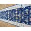 3 x 12 tapis de couloir oriental bleu noué à la main Oushak 4F718C1992B2473A82E7D890DC19971C