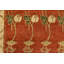 Tapis rouge en laine nouvel âge de conception unique 6 pi 2 po x 9 pi 3 po Florrine