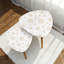 Ensemble de 2 tables basses gigognes Triangle