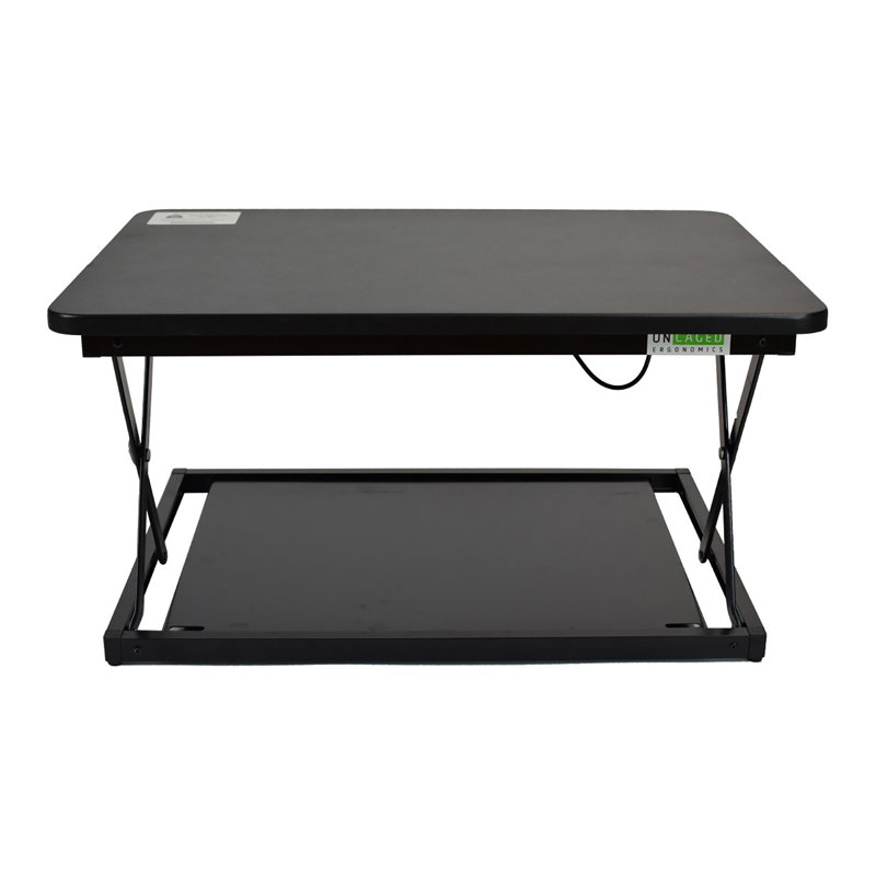 Convertisseur de bureau debout Mini Unged d'Ergonomics® Changedesk, noir, Noir