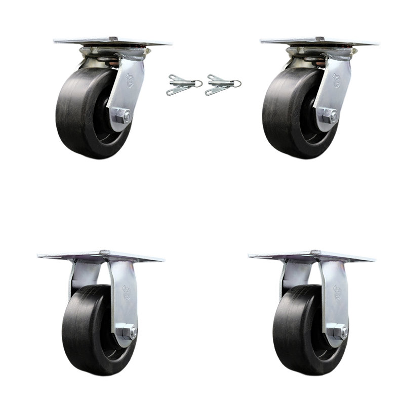 4 Piece Polyolefin Caster Set