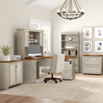 Huckins 4 Piece Computer Desk Office Set
