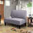 Velours gris velours