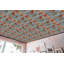 Carreau de plafond en PVC bleu / orange 2 pi x 2 pi Falkirk Perth