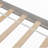 Palatka Bed with Storage Case, 2 Storage Drawers, Platform Bed, Bed Frame-302871042