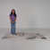 Clareon Abstract Machine Woven Polypropylene Area Rug in Gray
