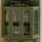 Green Solid Wood Corner cabinet