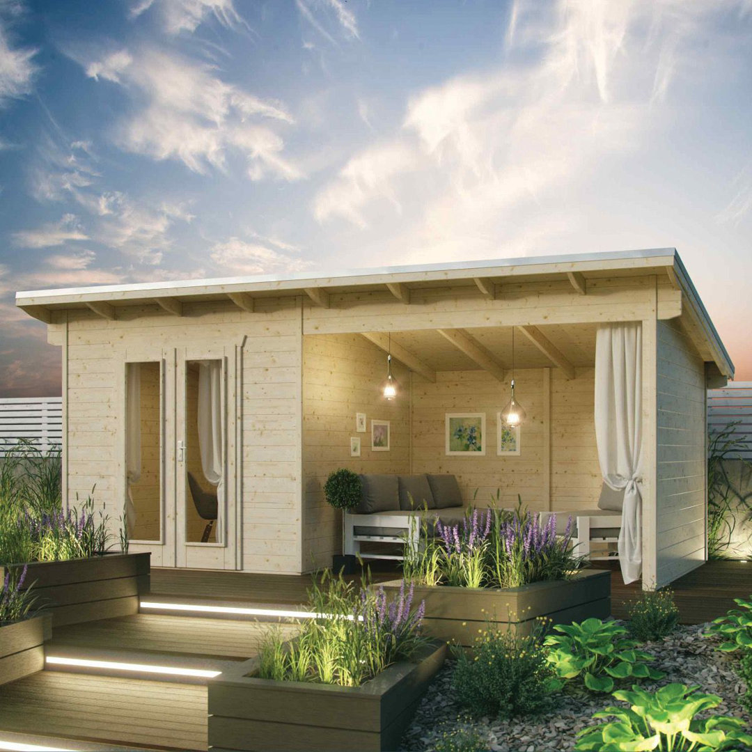 19 x 10 Ft. Tongue and Groove Summer House