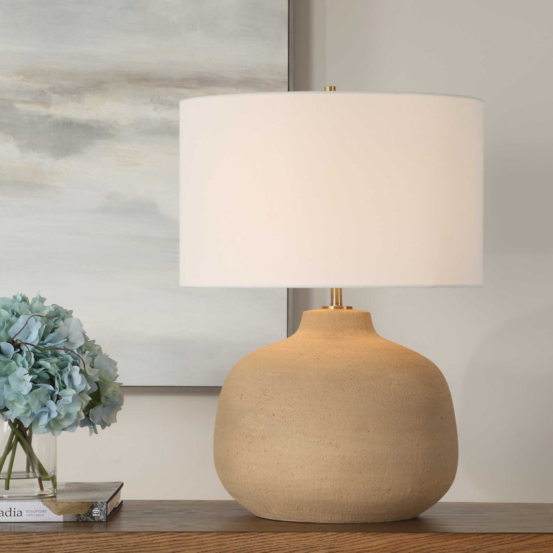  Cline Terracotta Table Lamp