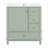 30" Bathroom Vanity With Ceramic Sink-1192826676