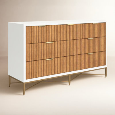 Babette 56" Mahogany Dresser