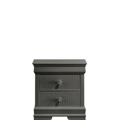 Table de chevet 2 tiroirs Blaze