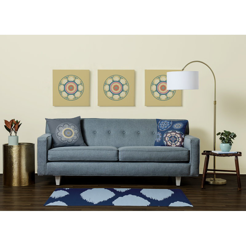 Savner Chenille Abstract Indoor Rug, Rectangle 8' x 10'