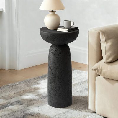 Pedestal End Table
