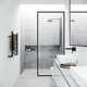 Gardenia 39" H X 4" W 2-Jet Shower System with Hand Wand - Requires existing shower head connection