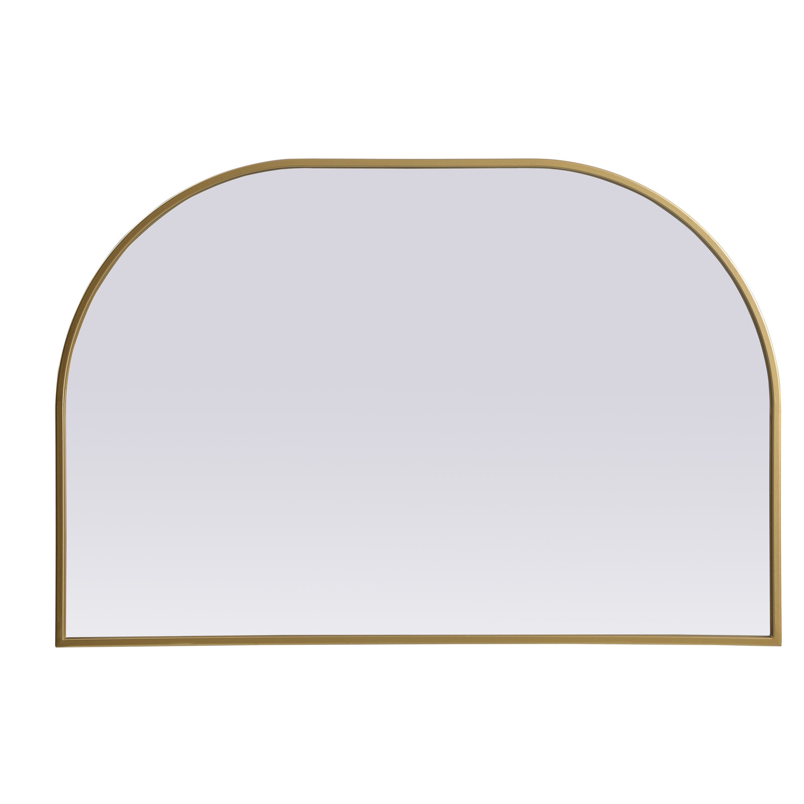 Sabine Accent Mirror, Brass, 24" x 36"